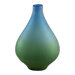 Medium Vizio Vase in Blue and Green