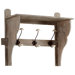 Frisco 3 Arm Coat Hook in Washed Oak