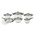 Vannes Stainless Steel 12-Piece Cookware Set