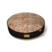 Safari Savannah Round Dog Bed in Sepia / Dark Chocolate