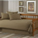 Paramount 5 Piece Twin Daybed Set in Solid Khaki