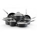 Gourmet Hard Anodized 12-Piece Cookware Set