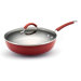 Aluminum 11-in. Covered Deep Skillet
