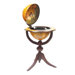 Italian Style 26" Floor Globe Bar in Old World