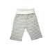 Nature's Nursery Rolled Waist Pant in Tan Stripes
