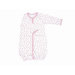 Twenty-Four Seven Convertible Baggie Baby Clothing in Pink Dots
