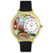 Unisex Taco Lover Watch in Gold