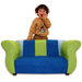 Kid's Fancy Microsuede Sofa