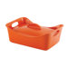 Stoneware 3.5-Quart Covered Rectangle Casserole Pan