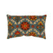 Mayan Medallion Rectangular Throw Pillow