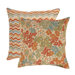 Meadow and Wave Floor Pillow (Set of 2)
