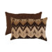 Ikat Chevron Rectangular Throw Pillow