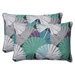 Palma Corded Throw Pillow (Set of 2)
