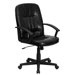 Mid-Back Leather Office Chair