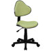 Student Mid-Back Task Chair with Metal Accent Bands