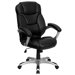 High-Back Leather Office Chair