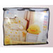 Four Piece Cradle Bedding Set in Pink