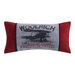 Williamsport Embroidered Oblong Pillow