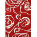 New Delhi Geometric Ivory/Red Rug