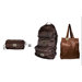 Backpacker2 Earth - Clutch Unfolds Into Full Size Backpack