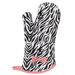 Zebra Oven Mitt with Bow