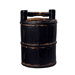 Olden Wooden Soy Bucket in Black