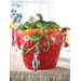 Ceramic Strawberry Beverage Dispenser