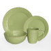 Bianca Beaded 16 Piece Dinnerware Set