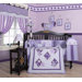 Boutique Butterfly 13 Piece Crib Bedding Set in Lavender