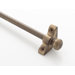 36" Inspiration Stair Rod Set with Round Finials