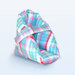 Quilted Heel Protector in Pastel Plaid
