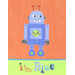 I'm Blue Robot Wall Art
