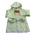 Organic Terry Baby Bath Robe in Celery