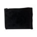 Heavenly Soft Chenille Crib Sheet in Black