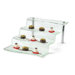 Cristal Acrylic 4 Step Appetizer Waterfall