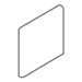 Montreaux 4 1/4" x 4 1/4" Surface Bullnose Corner Exterior in Gris