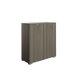 Corridors Gallery 100cm Shoe Rack in Dark Ash