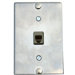 Stainless Wall Phone Jack