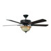 52" Heritage Designer 5 Blade Ceiling Fan