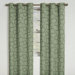 Meridian Grommet Blackout Window Panel in Green