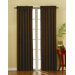 Suede Blackout Window Panel in Chocolate