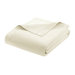 Micro Fleece Blanket in Ivory