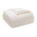Micro Tec Plush Blanket in Cream