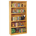 Waterfall 70" H Five Shelf Bookcase