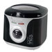 2 Litre Family Deep Fryer with Silver Panel in Black