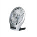 7" Silent Electric Table Fan w/Ionizer