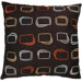 T-2006 18" Decorative Pillow in Chocolate