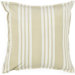 T-3436 18" Decorative Pillow in Beige / White
