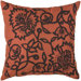 T-2356B 18" Decorative Pillow in Rust
