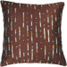 T-3058A 18" Decorative Pillow in Chocolate